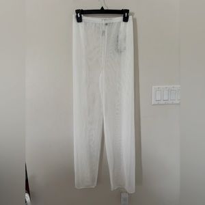 Women See Through Sheer Mesh